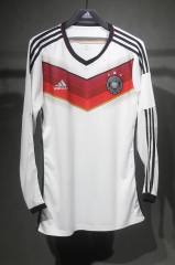 2014 World Cup Germany Home Retro Jersey Player Version Long Sleeve