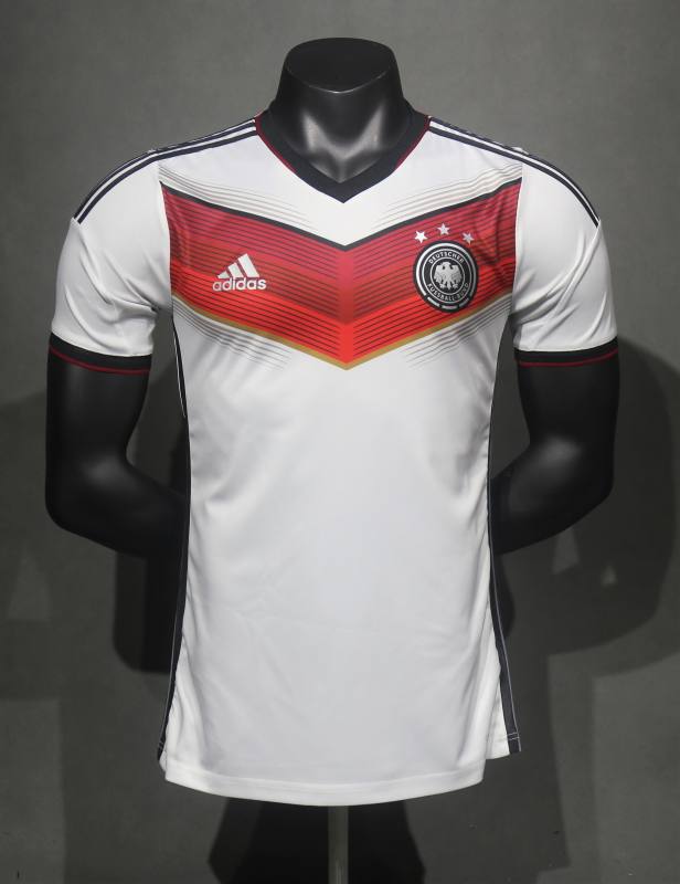 2014 World Cup Germany Home Retro Jersey Player Version