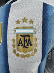 2026 Argentina Home Jersey Player Version Long Sleeve