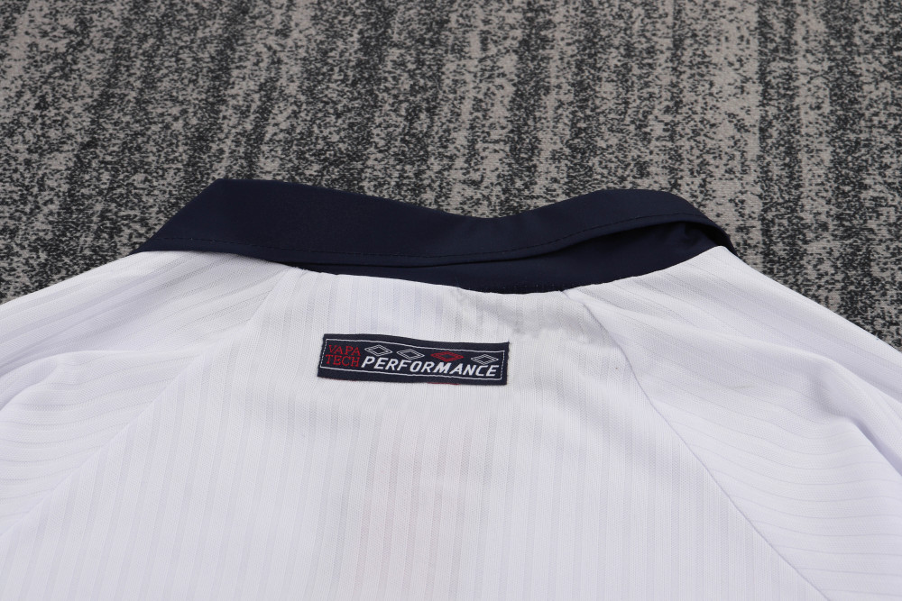 1998 World Cup England Home Retro Kids Jersey Long Sleeve