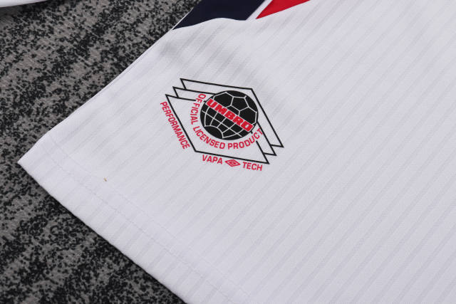 1998 World Cup England Home Retro Kids Jersey Long Sleeve