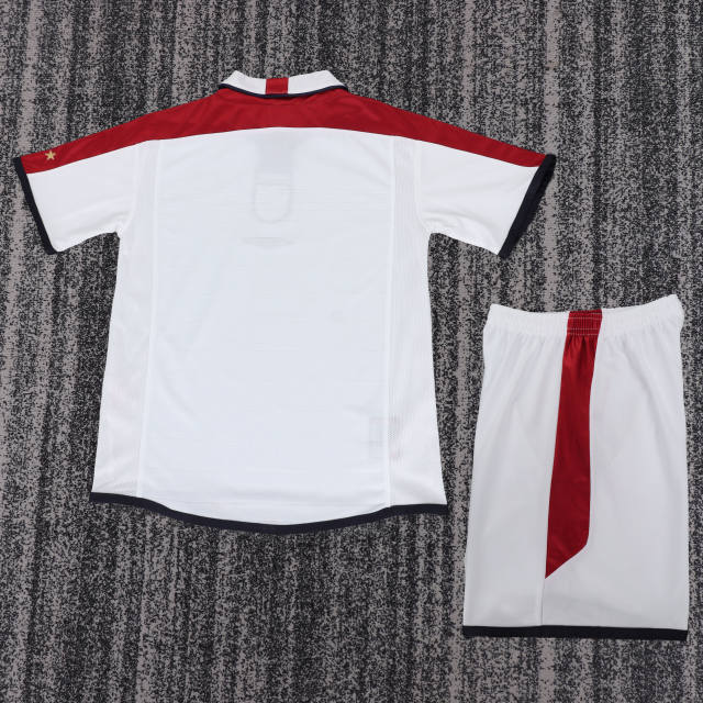 2004 Euro Cup England Home Retro Kids Jersey 