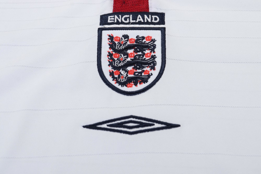 2004 Euro Cup England Home Retro Kids Jersey 