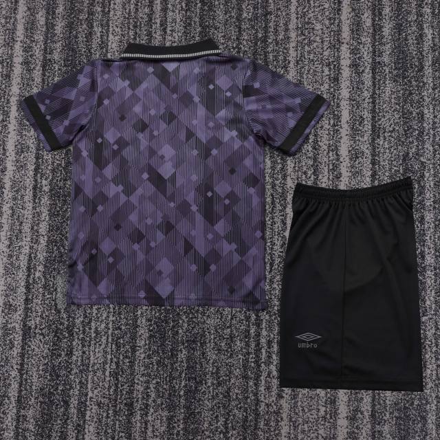 1990 World Cup England Away Retro Kids Jersey  