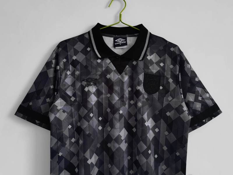 1990 World Cup England Away Retro Jersey  