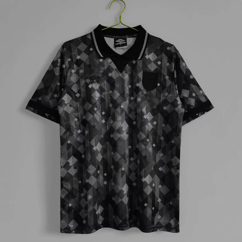 1990 World Cup England Away Retro Jersey  