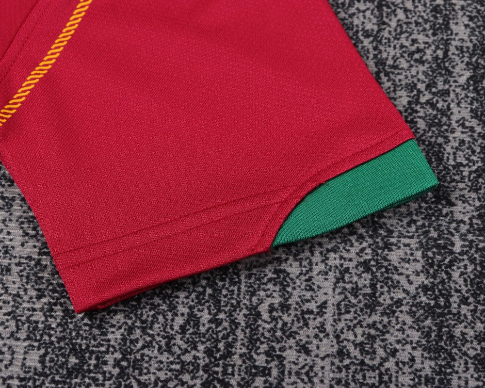 2006 World Cup Portugal Home Retro Kids Jersey 