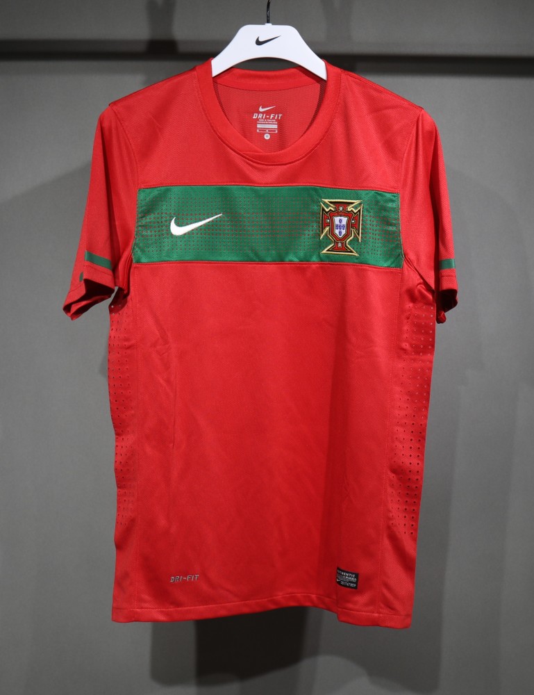 2010 World Cup Portugal Home Retro Jersey Player Version