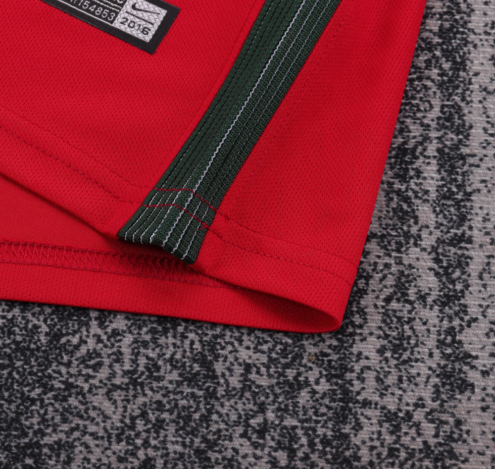 2016 Euro Cup Portugal Home Retro Kids Jersey 