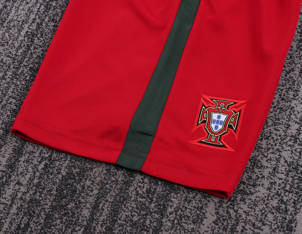 2016 Euro Cup Portugal Home Retro Kids Jersey 