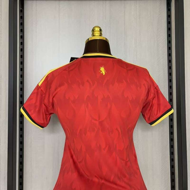 2026 Belgium Home Woman Jersey 
