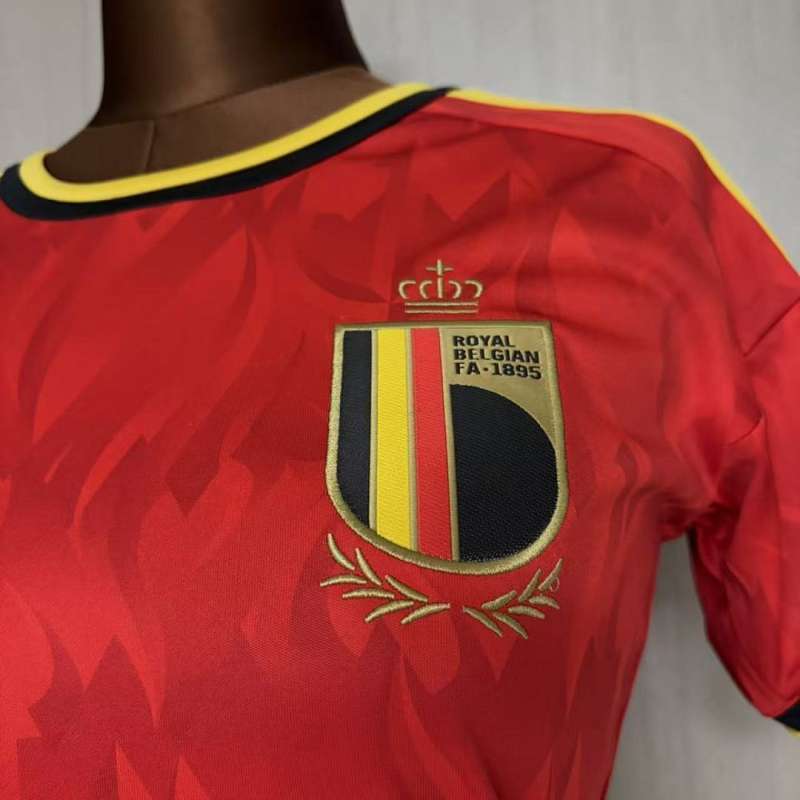 2026 Belgium Home Woman Jersey 