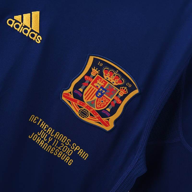 2010 World Cup Spain Away Retro Jersey