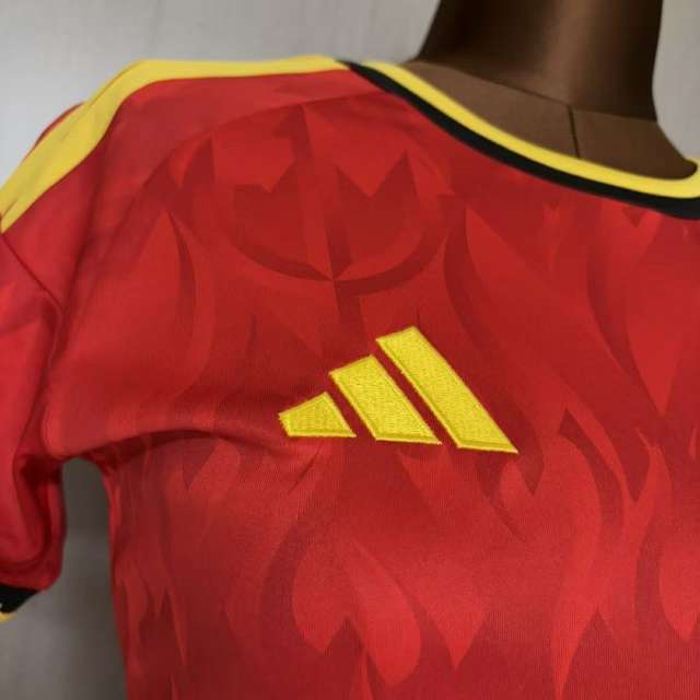 2026 Belgium Home Woman Jersey 