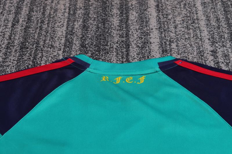 2010 World Cup Spain Goalkeeper Retro Kids Jersey  