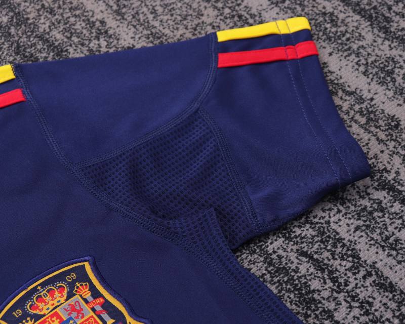 2010 World Cup Spain Away Retro Kids Jersey  