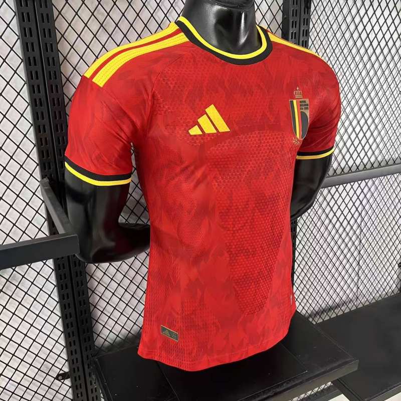 2026 Belgium Home Jersey Player Version 