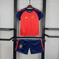 2026 World Cup Spain Home Kids Jersey