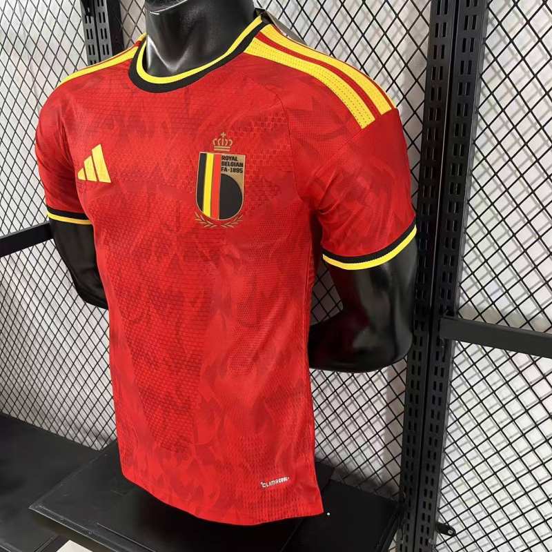 2026 Belgium Home Jersey Player Version 