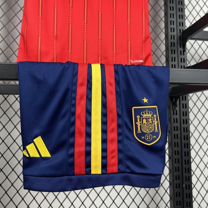 2026 World Cup Spain Home Kids Jersey