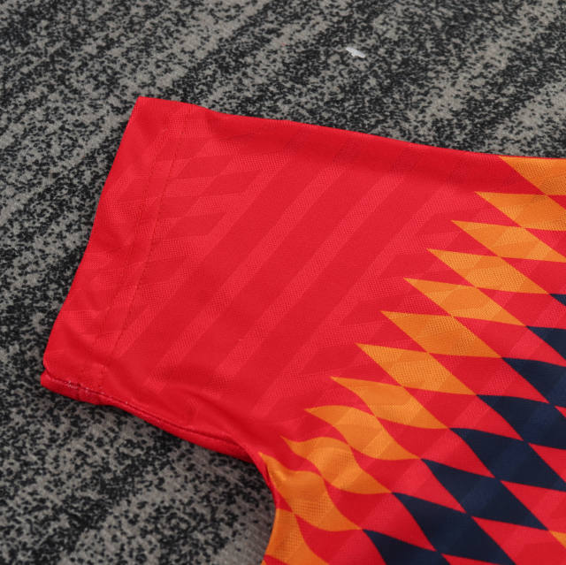 1994 World Cup Spain Home Retro Kids Jersey  