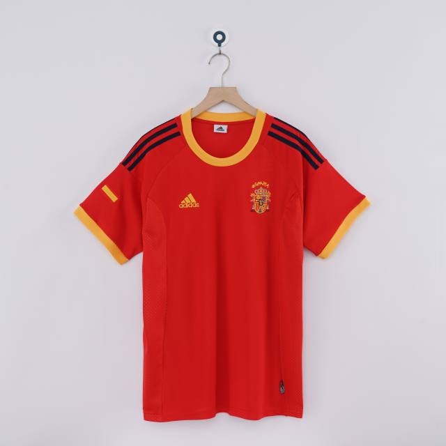 2002 World Cup Spain Home Retro Jersey