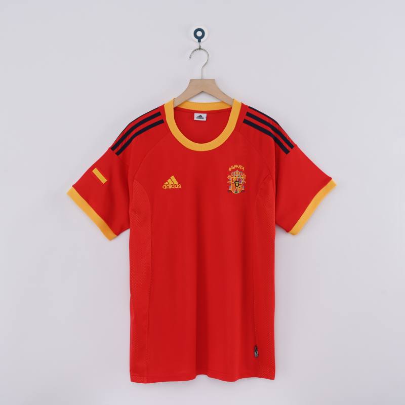 2002 World Cup Spain Home Retro Jersey
