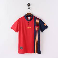 1996 Euro Cup Spain Home Retro Jersey 
