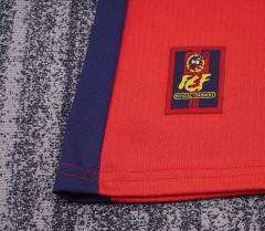 1998 World Cup Spain Home Retro Kids Jersey  