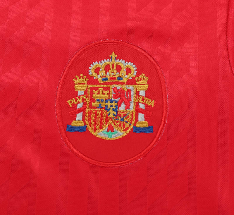 1994 World Cup Spain Home Retro Kids Jersey  
