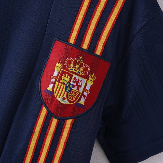 1996 Euro Cup Spain Away Retro Jersey 