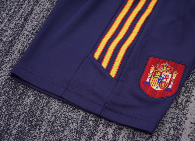 1996 Euro Cup Spain Home Retro Kids Jersey  
