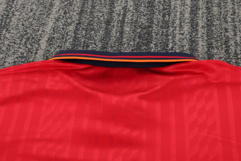 1994 World Cup Spain Home Retro Kids Jersey  