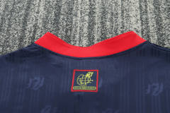 1996 Euro Cup Spain Away Retro Kids Jersey  