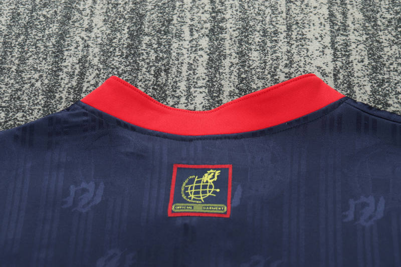 1996 Euro Cup Spain Away Retro Kids Jersey  