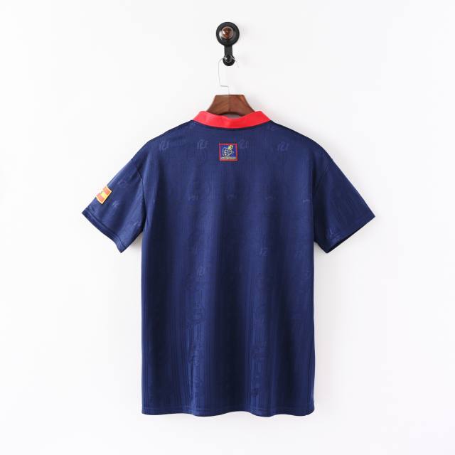 1996 Euro Cup Spain Away Retro Jersey 