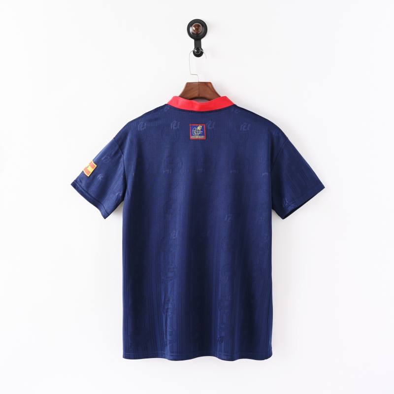 1996 Euro Cup Spain Away Retro Jersey 