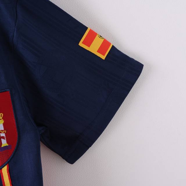 1996 Euro Cup Spain Home Retro Jersey 