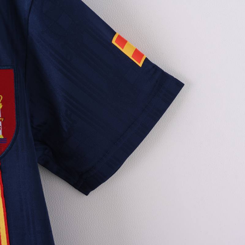 1996 Euro Cup Spain Away Retro Jersey 