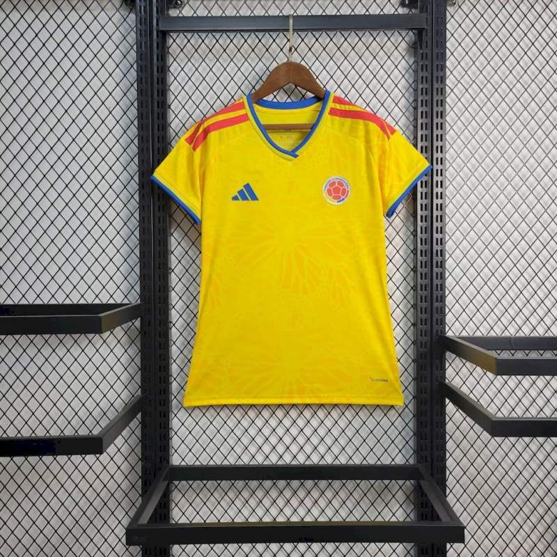 2026 World Cup Colombia Home Woman Jersey 