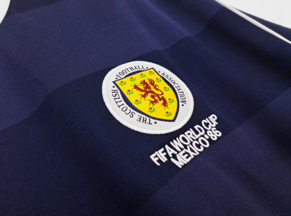 1986 World Cup Scotland Home Retro Jersey 
