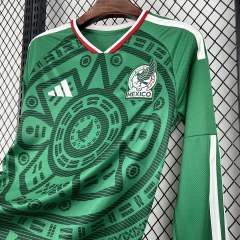 2026 World Cup Mexico Home Jersey Long Sleeve