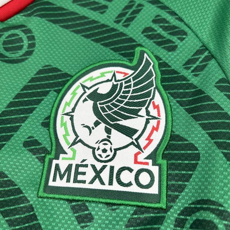 2026 World Cup Mexico Home Jersey Long Sleeve