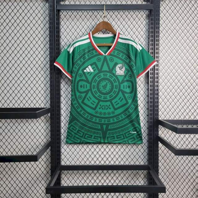 2026 World Cup Mexico Home Woman Jersey 