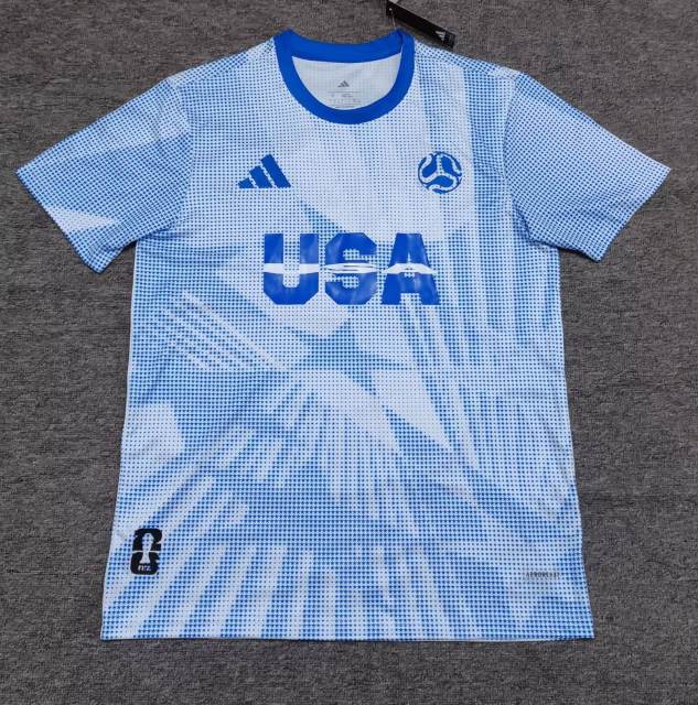2026 World Cup USA Blue and White Jersey