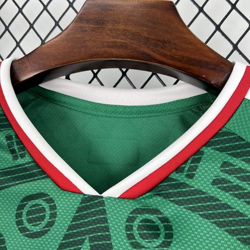 2026 World Cup Mexico Home Jersey Long Sleeve