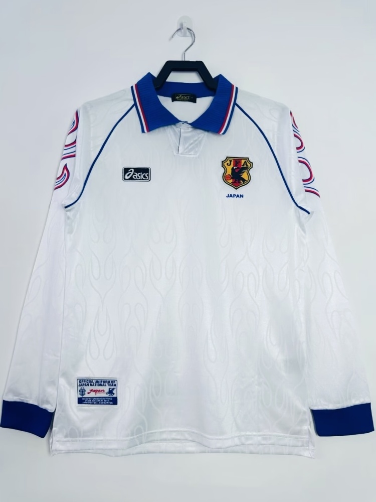 1998 World Cup Japan Away Retro Jersey Long Sleeve  
