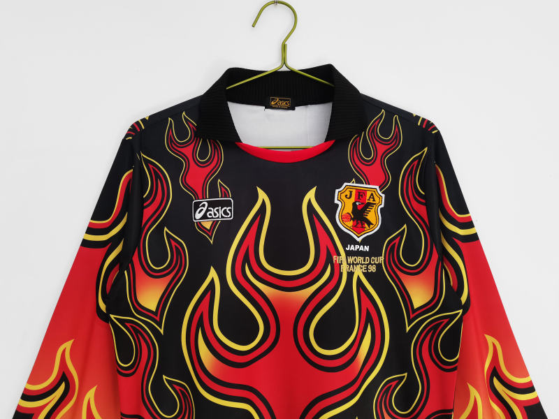 1998 World Cup Japan Goalkeeper Retro Jersey Long Sleeve