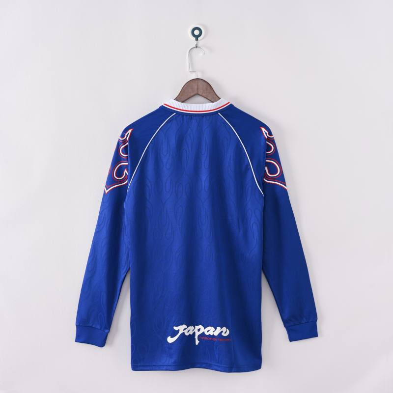 1998 World Cup Japan Home Retro Jersey Long Sleeve