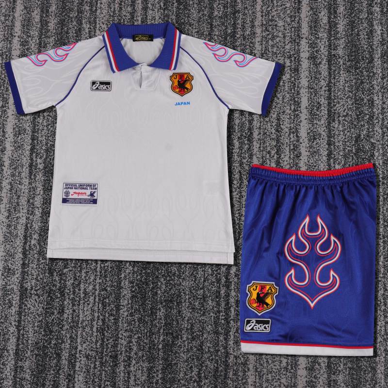 1998 World Cup Japan Away Retro Kids Jersey